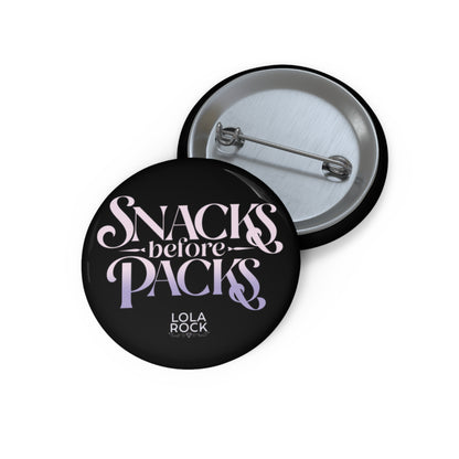 Snacks Before Packs - Pin