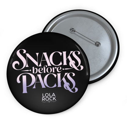 Snacks Before Packs - Pin