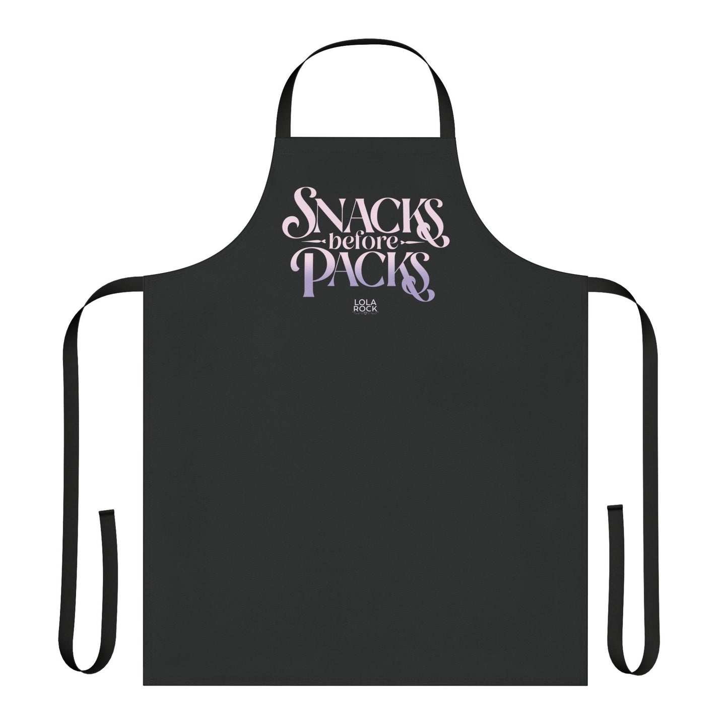 Snacks Before Packs - Apron