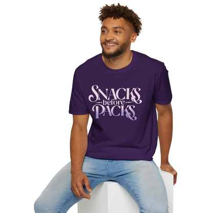 Snacks Before Packs - Softstyle T-Shirt